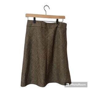 Teenflo Tweed Wool Skirt 6